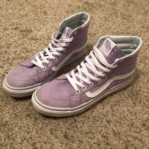 Size 8.5 Purple Vans